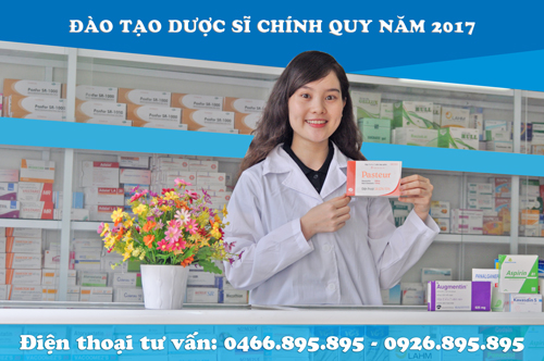 Đào tạo dược sĩ chính quy năm 2017